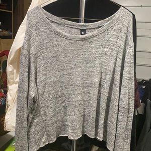 🌻4/$20...Heathered grey lightweight sweater